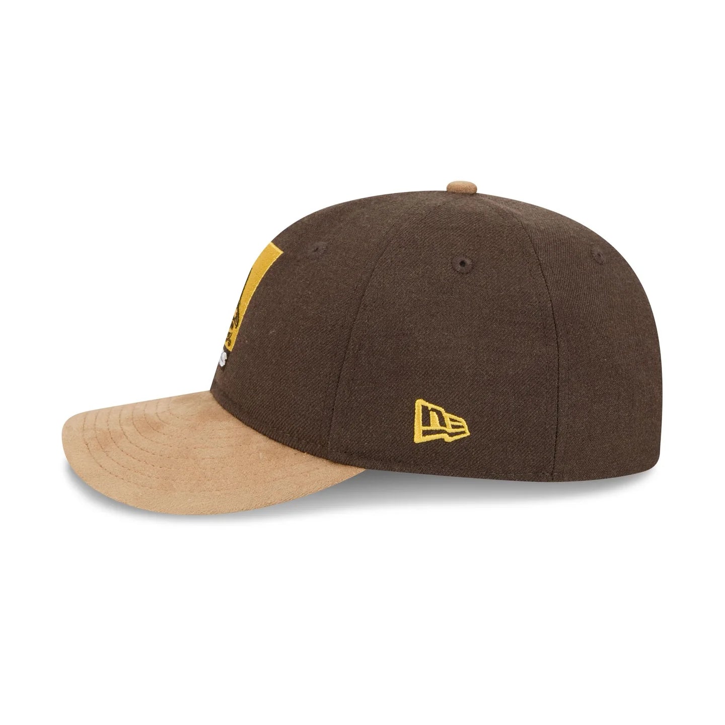 Hawthorn Hawks Hat - AFL 2025 Retro Contrast Suede 9Fifity Strapback Cap - New Era